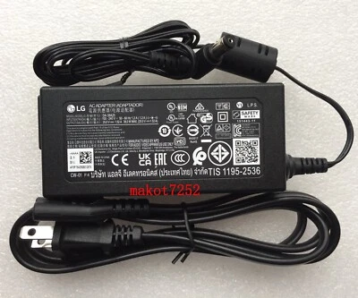 New Original OEM LG 25V 38W Adapter&Cord for LG S65Q DA-38A25 Wireless Sound Bar - Image 1 of 4