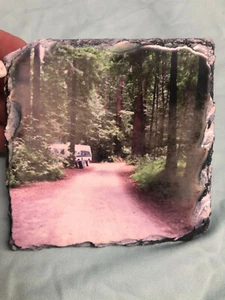 Persönlicher, Foto individueller Schieferuntersetzer oder Fliese. Mail mir einfach dein Bild! - Bild 1 von 2