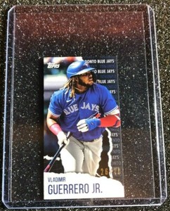 2021 Topps Rip Mini Exclusive VLADIMIR GUERRERO BLACK SP #26/40 lower when found