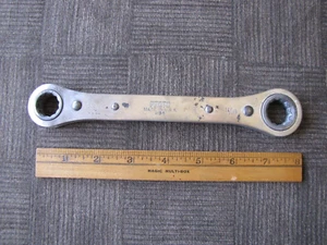 Proto Tool 1194 12 Punkt umschaltbare Spezialeinsätze Ringschlüssel 5/8" & 11/16" USA #2 - Bild 1 von 6