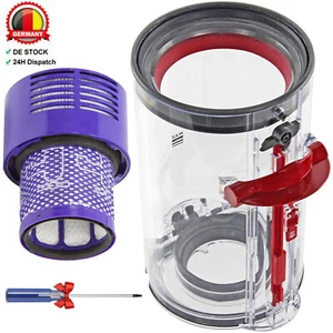 Staubbehälter Ersatz mit Filter für Dyson V10 SV12 Behälter Groß Staub Mülleimer - Bild 1 von 14