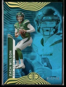 2022 Panini Illusions #76 Zach Wilson Trophy Collection hellblau #/199 - Bild 1 von 2