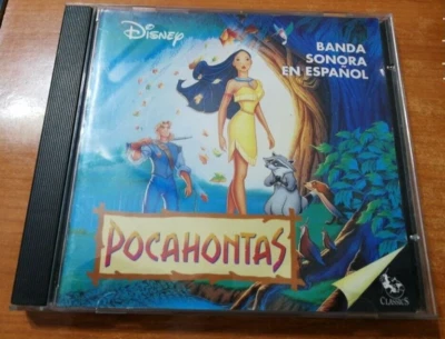 DISNEY POCAHONTAS BANDA SONORA CANTADA EN ESPAÑOL CD ALBUM AÑO 1995 JON SECADA - Imagen 1 de 2