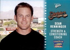 2003 Tucson Sidewinders Multi-Ad #36 Sean Renninger Strength Coach Baseball Card