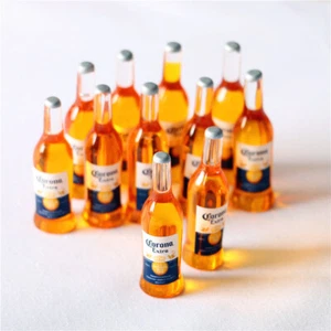 1:12 Miniature Dollhouse 10pcs corona beer bottle fit 8'' doll drinks - Picture 1 of 7