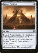 FOIL Sunset Pyramid | MTG Magic Commander Legends | English | NM-M