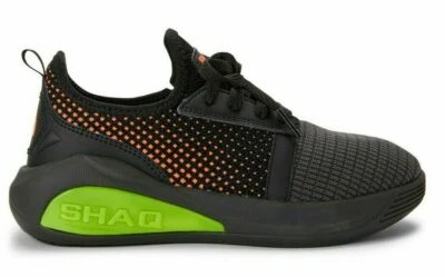 Zapatilla deportiva Shaq para niño con impresión 3D de neón 12, 13, 1, 2, 3, 4, 5, 6 nueva con etiquetas Foto 1 de 4