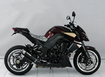 Kawasaki Z 1000/ SX 2010-2013 Bodis GPX 2 Slip/ON Auspuff NEU/ Exhaust black NEW - Bild 1 von 4