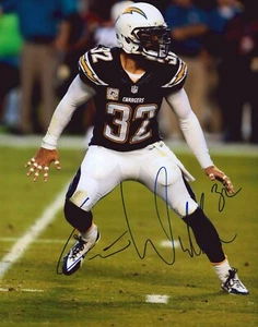 Chargers Rams Ravens Eric Weddle Signed Autograph Auto 11x14 Photo Pic - Picture 1 of 1