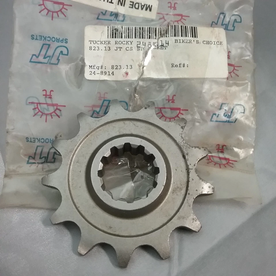 NUEVO PIÑÓN DELANTERO JT JTF823.13 ACERO 13T Foto 1 de 1