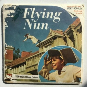 Flying Nun View Master GAF Packet 1967 Sally Field - Foto 1 di 1