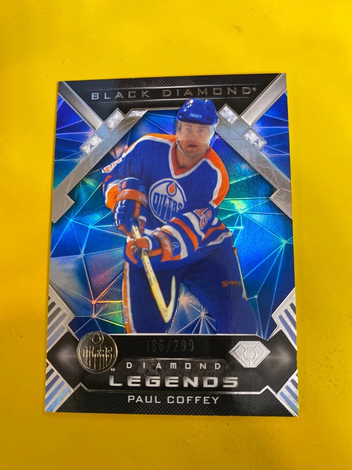 RS18397  2022-23 Black Diamond Diamond Legends #BDLPC Paul Coffey #186/299 - Image 1 of 1
