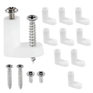 50 Pcs PCB Board Mounting Feet with Screws, PCB Spacer Kit PCB Feet Plastic PCB  - Picture 1 of 7