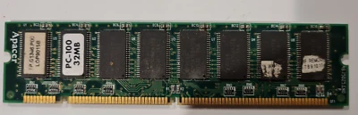 1 x Apacer 32MB PC-100 168 pin SDRAM - Image 1 of 2