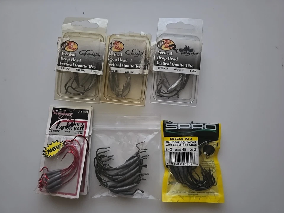 Set Of 6 Drop Head Weighted Hooks - image 1 of 1