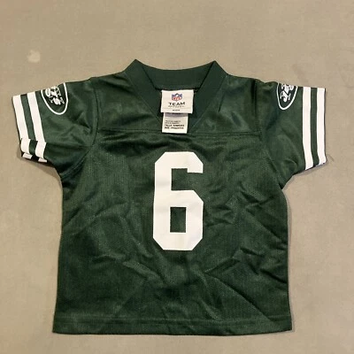 NUEVO SIN ETIQUETAS - Ropa NFL - New York Jets - Mark Sanchez - #6 - Jersey - Talla 6/9 meses Foto 1 de 3