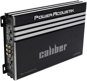 Amplificador estéreo para automóvil Power Acoustik RE4-2000D 2000 vatios 4 canales - negro - Imagen 1 de 9