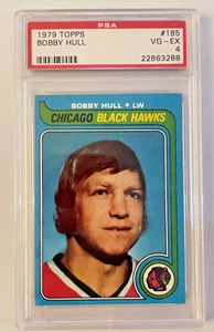 1979 bobby hull #185 PSA 4 HOF - Picture 1 of 2