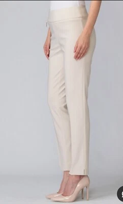 Joseph Ribkoff Contour Waistband Pants Straight Pull On Trousers UK10 RRP £145 - Image 1 of 4