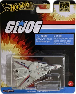 Hotwheels Premium G.I.Joe Combat Jet SKYSTRIKER Grumman F-24 Twincat - Foto 1 di 2