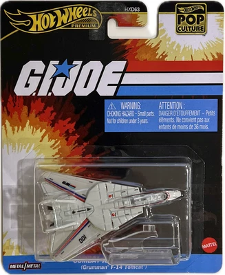 Hotwheels Premium G.I.Joe Combat Jet SKYSTRIKER Grumman F-24 Twincat - Immagine 1 di 2
