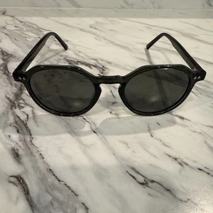 Meller Chauen Green Round Sunglasses 46-21-145 - Picture 1 of 9