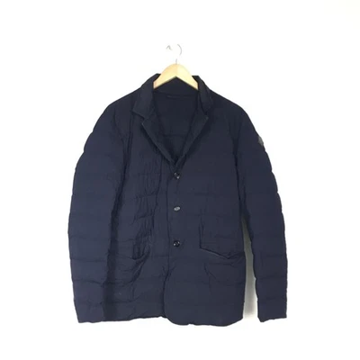 Moncler Hombres Deydier Chaqueta Acolchada Azul Marino Talla 3 EE. UU. Talla L Foto 1 de 4