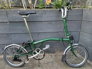 Brompton M6L Faltrad C Line Explore - Racing Green - nur leichte Freizeitnutzung - Bild 1 von 24