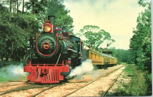 Texas State Railway Locomotive Rusk to Palestine Texas  Railroad Train Postcard - Picture 1 of 2