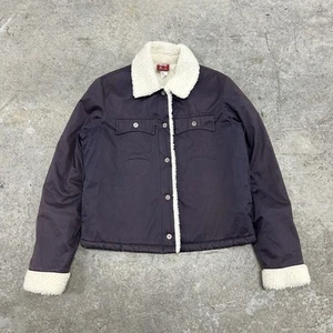 Vintage 90s Oakley Sherpa Lined Jacket Adult Medium Software Rare Aviator Nylon - Picture 1 of 13