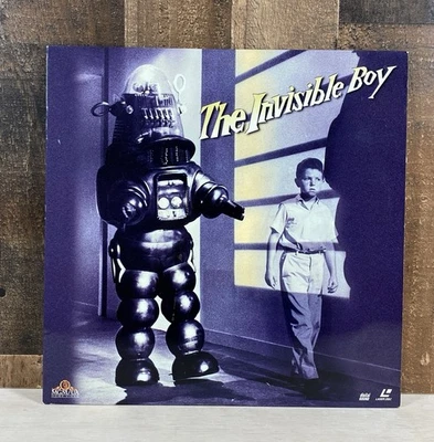 The Invisible Boy (1957) Laserdisc LD MGM Classic Science Fiction 1950s - Image 1 of 4
