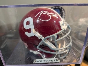 Bryce Young Alabama Crimson Tide autographed signed mini helmet Coa - Picture 1 of 3