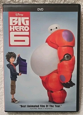 Big Hero 6 (2014 Disney Studios DVD, Hall & Williams, Rated G Action - image 1 of 4