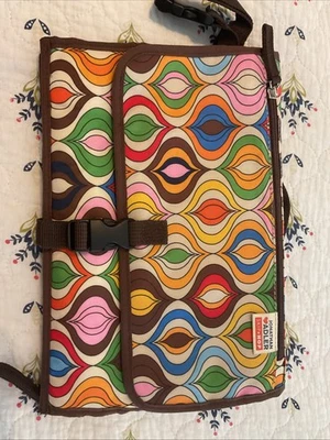 Almohadilla cambiadora para bebé Jonathan Adler Skip Hop con cremallera impresión artística retro Foto 1 de 4