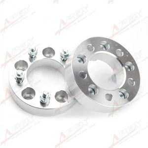 2PCS 1.5" Thick Wheel Spacers Adapters 5x120mm To 5x120mm 12x1.5 Studs 5Lug USA - Picture 1 of 4