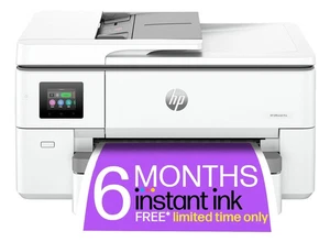 HP OfficeJet Pro 9720e A3 Colour Multifunction Inkjet Printer with HP+ and 6 - Picture 1 of 9