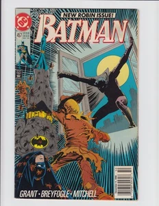 Batman #457 (2ª edición de quiosco de impresión, 1ª Tim Drake Robin) 1990 en muy buen estado+/buen estado- - Imagen 1 de 14