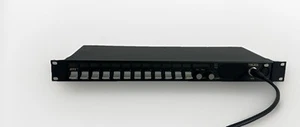 1x Telex RTS KP-12L Hebel Taster 12 Kanal Sprechanlage Panel (schwarz) Modell KP12 - Bild 1 von 3