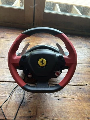 Thrustmaster Ferrari 458 Spider Racing Steering Wheel and Pedal for Xbox One - Image 1 of 3