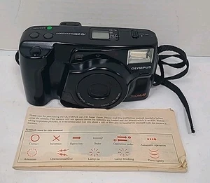 Vintage Olympus AZ-230 Super Zoom Analog 35mm Point and Shoot Compact Camera - Picture 1 of 8