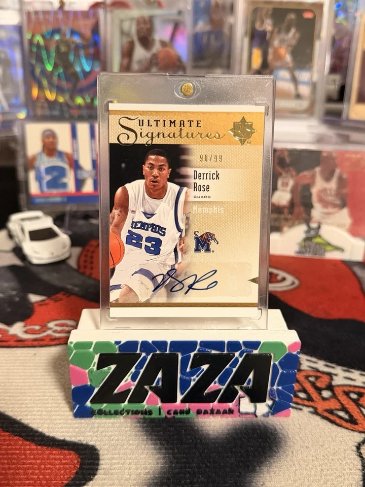 2010 Upper Deck Ultimate Collection Derrick Rose Ultimate Signatures /99 Auto SP - Image 1 of 4