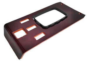 Mercedes-Benz W107 (R107) - Center Console Wood Panel, Burl Wood, NEW - Picture 1 of 5