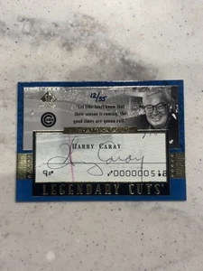 2003 Upper Deck SP Legendary Cuts Harry Carry Cut Signature Auto Cubs HOF /35 - Picture 1 of 2