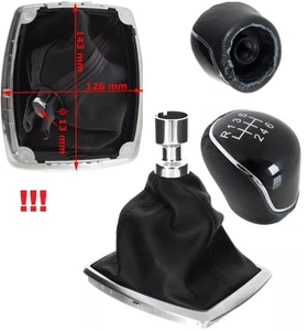 POMELLO CAMBIO + CUFFIA PROTETTIVA LEVA CAMBIO, 6 MARCE PER FORD C-MAX 07-10 - Imagen 1 de 11
