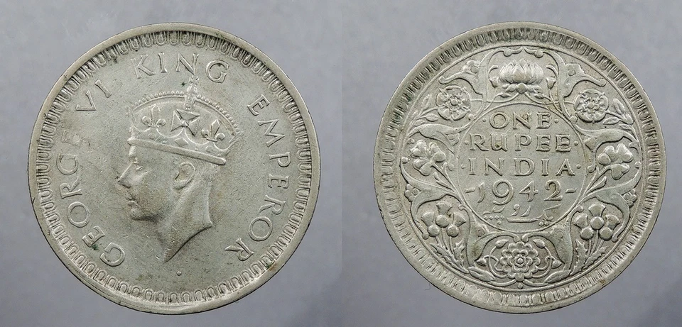 India 1942 (b) Rupia Bombay Como Nueva #WC104789 Foto 1 de 1