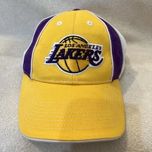 LAKERS NBA KOBE BRYANT “8” Hat Cap Purple White Yellow One Size Fits Most  - Picture 1 of 11