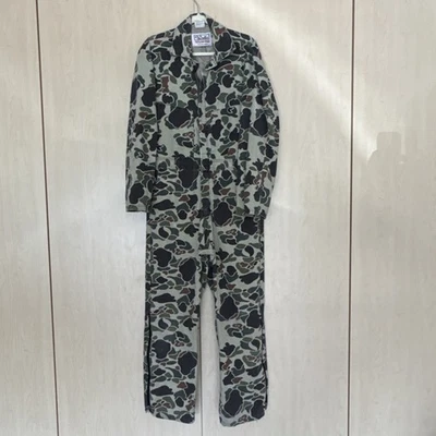 Walls Coveralls Men Medium Reg. Blizzard Pruf Insulated Hunting Duck Camo VTG - Image 1 of 4