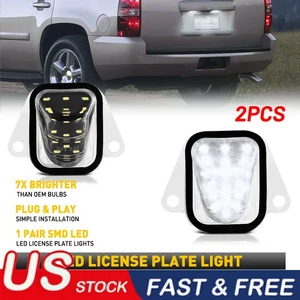 Luces LED de etiqueta de matrícula para Cadillac Escalade 2007-2014 | ESV | Suburban 2x - Imagen 1 de 11