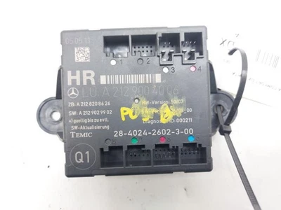 A2129004006 CENTRALINA COMFORT DX PORTA POSTERIORE MERCEDES-BENZ GLK (X204) 2.2  - Immagine 1 di 2