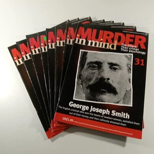 Lote Paquete Revista Murder In Mind VINTAGE # 31 32 33 34 35 37 39 40 - Imagen 1 de 9